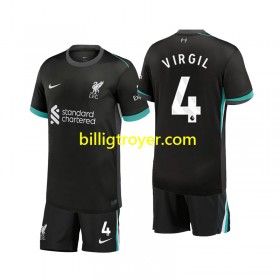 Billige Fotballdrakter Liverpool Virgil 4 Barn Bortedraktsett 2024/25 Kortermet